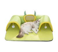 Tunnel pour Chat,Jouet Tunnel Canapé pour Chaton - Jouet Interactif Anti-Ennui pour Chaton Chien Nid D'été Et Hiver Enrichissement Intérieur