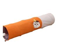 Tunnel pour Chat | Pliable avec Balle Tubes et Galeries,Cabane Interactive Résistante aux Griffures pour Vie en Appartement, Intérieur, Extérieur, Salle de Jeu et Voyage