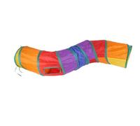 Tunnel pour Chat - Tubes Et Tunnels pour Chat,Tube en Tente Portable et Interactif comme Aire de Jeu pour Activités Ludiques en Intérieur et Extérieur Destiné aux Chiens Lapins