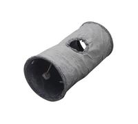 Tunnel pour Chat, Tunnel Coucou Pliable avec Boule Auto-divertissante, Tunnel pour Chat en Daim pour Chats, Lapin, Chiot, Cochon d'Inde (S)