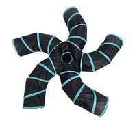 Tunnel pour chaton - Jouet pour chaton d'intérieur - Jouet pour animaux domestiques ennuyés - Trou de regard - Jouets à cacher et à chercher