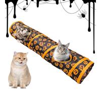 Tunnel pour Chats d'intérieur - Jouet Pliable avec Trou de Regard ennuyé pour Chatons, modèle de de Chasse stimulé Jouets d'enrichissement pour Chats Gattin