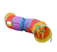 Tunnel pour Chats | Grand Tunnel Pour Chat - Tube de Jeu Pliable pour Chat Lapin et Petit Animal d'Intérieur Extérieur Activité Maison