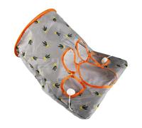 Tunnel pour chats | Tunnel pour chaton avec balle en fourrure et aire de jeux - Tube interactif flexible pour petits animaux pour intérieur et extérieur