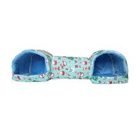 Tunnel pour furet - Maison pour hamster - Accessoires interactifs pour cage d'Halloween - Lit de couchage pour chinchillas et hamsters - Pour hérissons, écureuils, animaux de compagnie, souris, lapins