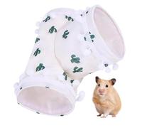 Tunnel pour hamster - 29 cm - Tunnel de jeu pour petit animal | Tunnel de jeu pliable pour animaux de compagnie - Tunnel en tissu PP doux pour jouer, dormir et faire de l'exercice des hamsters, souris
