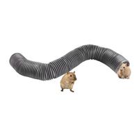 Tunnel pour hamster - Piste de connexion pour chinchillas | Tube d'activité extensible avec design accordéon flexible et liens modulaires pour hérisson, écureuil, tamia et exercice