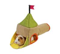 Tunnel pour Hamster - Trois entrées - Lavable Machine - Doux - Tunnel pour Petits Animaux comme Jouet et Cage - pour Chinchilla, Furet, hérisson pour se Reposer, Jouer, Dormir