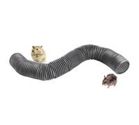 Tunnel pour hamster - Tube à ramper d'entraînement pour animaux, couloir de jeu pliable, piste d'aventure fermée avec construction pliable | Chemin d'enrichissement de l'habitat pour rongeurs, furets