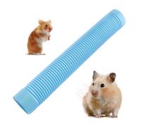 Tunnel pour hamster - Tube tunnel pour furet - Jouet à mâcher peu encombrant - Tube de jeu portable - Chemin d'exercice interactif - Accessoire durable pour petit animal de compagnie - Équipement
