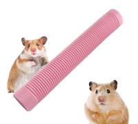 Tunnel pour hamster - Tube tunnel pour furet - Jouet à mâcher peu encombrant - Tube de jeu portable - Chemin d'exercice interactif - Accessoire durable pour petit animal de compagnie - Équipement