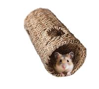 Tunnel Pour Hamsters - Tunnel De Branches De Saule Pour Petits Animaux | Tubulaire Living | Jouets Pour Hamsters | Pour Cages | Cage Interactive Résistant à la mastication
