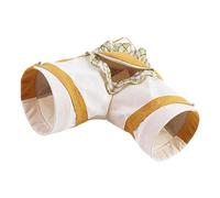 Tunnel pour lapins, hamster, furet, jouet pour animaux domestiques, hamster pour lapins nains, cochons d'Inde, chaton