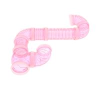 Tunnel pour petit animal domestique - Pour hamster - Raccords de tuyauterie - Rose