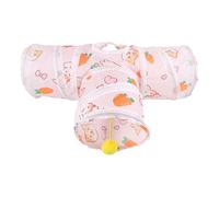 Tunnel pour petits animaux, tunnels de lapin pour lapins intérieurs, tuyau pour animaux de compagnie Peekaboo, tunnels pliants, arrêts de dessin animé, tube de dissimulation pour lapins nains, h