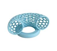 Tunnel pour Poisson Betta,Nourrisseur Flottant Interactif | Grotte et Hamac pour Aquarium et Poissons - pour Poisson-Chat Poisson- Crabe Crevette Naine Reptile Aquatique Reproduction Repos Jeu EA