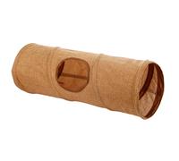 Tunnel pour rongeurs Kerbl Lin Marron 50x18 cm