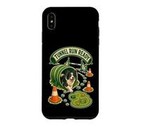Tunnel Run Ready Chien Agility Parcours Coque pour iPhone XS Max