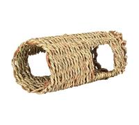 Tunnel tissé pour Animaux de Compagnie | Tunnel d'herbe tissée spacieux - Centre d'activités d'intérieur pour Petits Animaux de Compagnie pour cochons hollandais, cochons d'Inde, Chinchillas