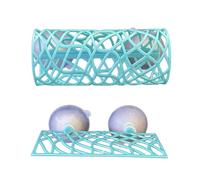 Tunnels de divertissement pour poissons - Tube de cachette pour animal domestique Bettas - Lit de repos pour poissons - Abri pour jouets
