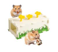 Tunnels et tubes pour hamster - Tunnels de repos rectangulaires, adaptés à tous les petits animaux de compagnie | Tube pour cages à furets - Convient aux hamsters, hamsters nains, gerbilles, hérissons