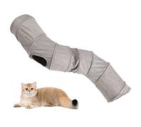 Tunnels pour Chats en Forme de S, Tubes et Tunnels Pliables pour Chats pour Petits Animaux de Compagnie