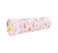 Tunnels Pour Lapins D'intérieur - Polyester 46x16 Cm 18,11 X 6,3 Pouces À Trois Canaux | Canal Droit | Tunnel Pliant Pour Animaux De Compagnie, Pourr Chatons D'intérieur, Lapins Nains, Lapin, Cochons
