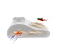 Tunnels Souterrains Dans Les Aquariums - Aquariums Avec De Sable Comme Sites D'abri Et De Reproduction Naturels | Grotte ABS De 6,9x3,5x2,6 Pouces Pour Crevettes Poissons | Parfait Pour Les