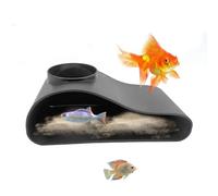 Tunnels Souterrains Dans Les Aquariums - Aquariums Avec De Sable Comme Sites D'abri Et De Reproduction Naturels | Grotte ABS De 6,9x3,5x2,6 Pouces Pour Crevettes Poissons | Parfait Pour Les