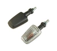 TUN'R CLIGNOTANT RECTANGLE MINI F.COURTE NOIR/TRANSPARENT -AVEC AMPOULES ORANGE- (PR)