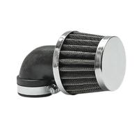 TUN'R Filtre a air d28-35 Conique KN gm coude 90° Chrome