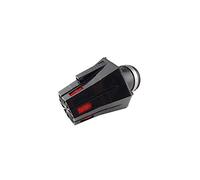 TUN'R Filtre A AIR D28-35 EVOLUT 2 COUDE 30° Corps Noir/Mousse Rouge