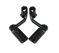 TUNRKHWCL Repose-Pieds Longs for Moto 1,25", Barre de Protection Moteur Compatible avec Harley Touring Road Sport Super Glide 1-1/4" 32 mm(Black)