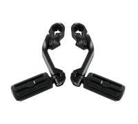 TUNRKHWCL Repose-Pieds Longs for Moto 1,25", Barre de Protection Moteur Compatible avec Harley Touring Road Sport Super Glide 1-1/4" 32 mm(Matte Black)