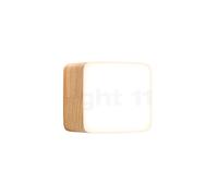Tunto Cube Applique/Plafonnier LED chêne - M Ce luminaire comporte des modules à LED prémontés de classes énergétiques A A++, A+, A