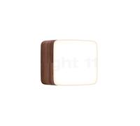 Tunto Cube Applique/Plafonnier LED noyer - m Ce luminaire comporte des modules à LED prémontés de classes énergétiques A A++, A+, A