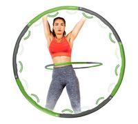 hula hoop 1,5 kg 100 cm vert/gris Nero Verde G