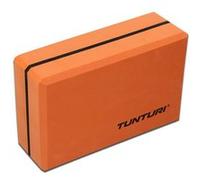 Tunturi Brique Yoga Bicolore Orange / Noir Orange