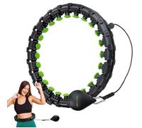 Tunturi Cerceau Hula Hoop de Fitness Réglable avec Poids Inclus