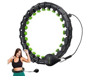 Tunturi Cerceau Hula Hoop de Fitness Réglable avec Poids Inclus