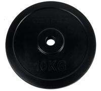Disque Tunturi Rubber 10 kg noir