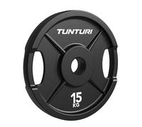 Tunturi Disque de fonte Platinum - Bumper Plate - 15 kg