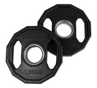 Tunturi Disque Olympique Rubber 1.25kg 2 Unités