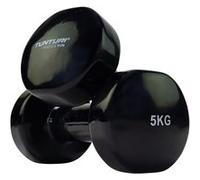 Tunturi haltères vinyle 2 x 5 kg noir Noir G