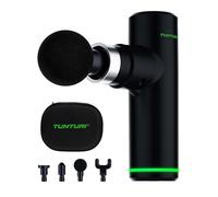 Tunturi Massage Gun Mini - Appareil de massage - Pistolet de massage - Rechargeable - 4 accessoires et étui inclus