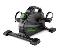 Tunturi Pédalier Cardio Fit - Vainqueur du test 2024 - Mini vélo d'appartement pour personnes âgées - Entraîneur de bras et de jambes en position assise - Résistance réglable et écran LCD