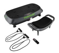 Tunturi Plateforme Vibrante Cardio Fit V20 - Plaque de Fitness et Cardio-Training Oscillante pour Perte de Poids