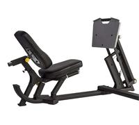 Tunturi Platinum 4en1 Centrale électrique Presse à jambes réglable Noir Silver Métal Équipement de musculation Leg Press