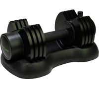 Tunturi Selector Dumbbell, haltère court réglable jusqu'à 12,5kg, incréments de 2,5kg