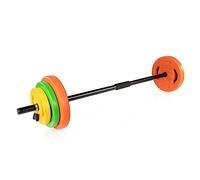Tunturi set aerobic pump complet - 20 kg - barre 131 cm - Entraînement à la maison - gymnasium, fitness